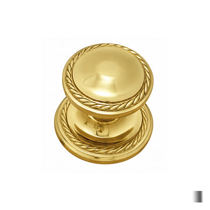Superior Brass Centre Knob Georgian 65mm - Available in Various Finishes