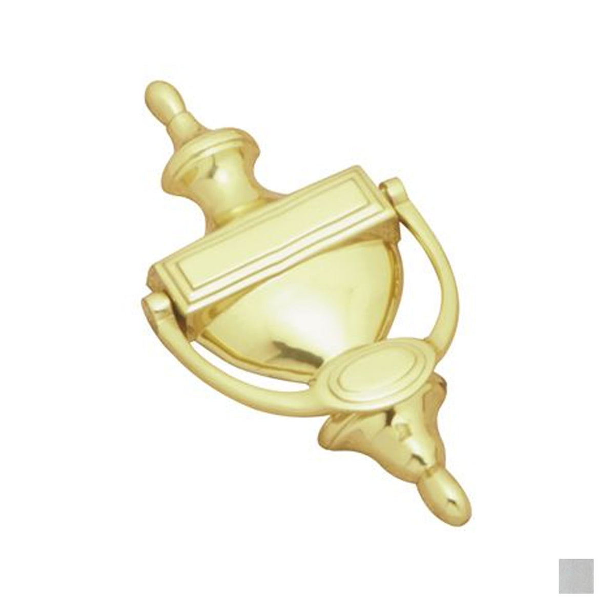 Superior Brass Victorian Edwardian Door Knocker - Available in Various Finishes