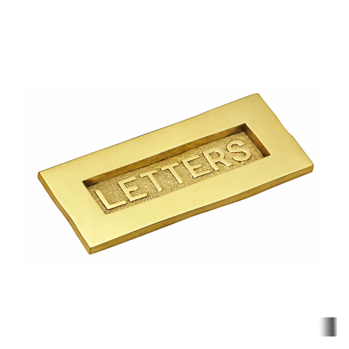 Superior Brass Letter Plate 85x195mm - Available in Various Finishes