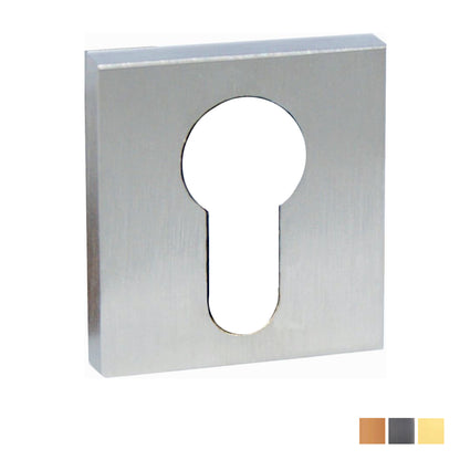 Austyle Euro Square Escutcheon Concealed Fix 40x40mm - Available in Various Finishes