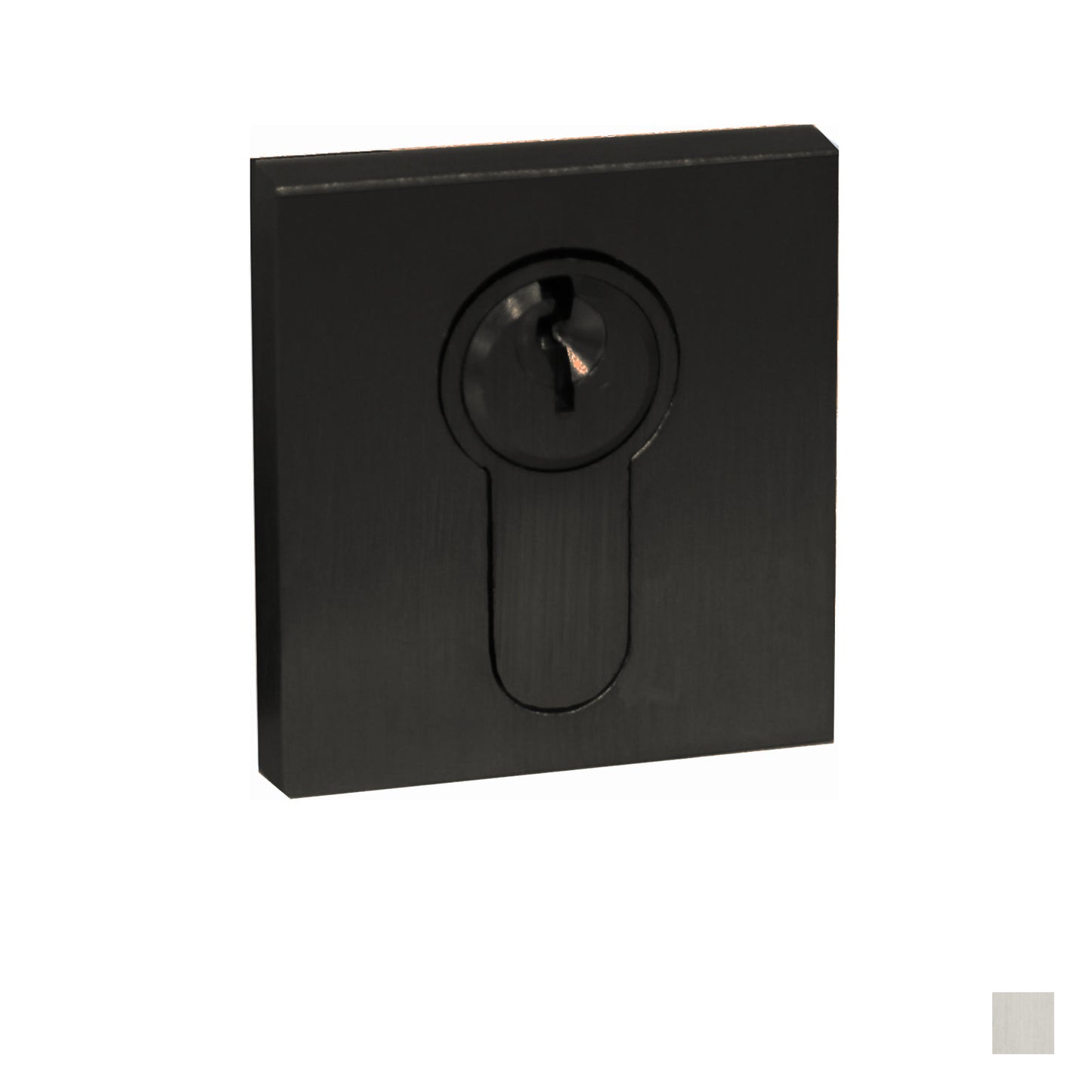 Austyle Euro Square Escutcheon - Available in Matt Black and Satin Chrome