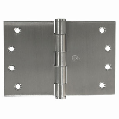 Austyle Broad Butt Door Hinge Fixed Pin Satin Stainless - Available in Various Sizes
