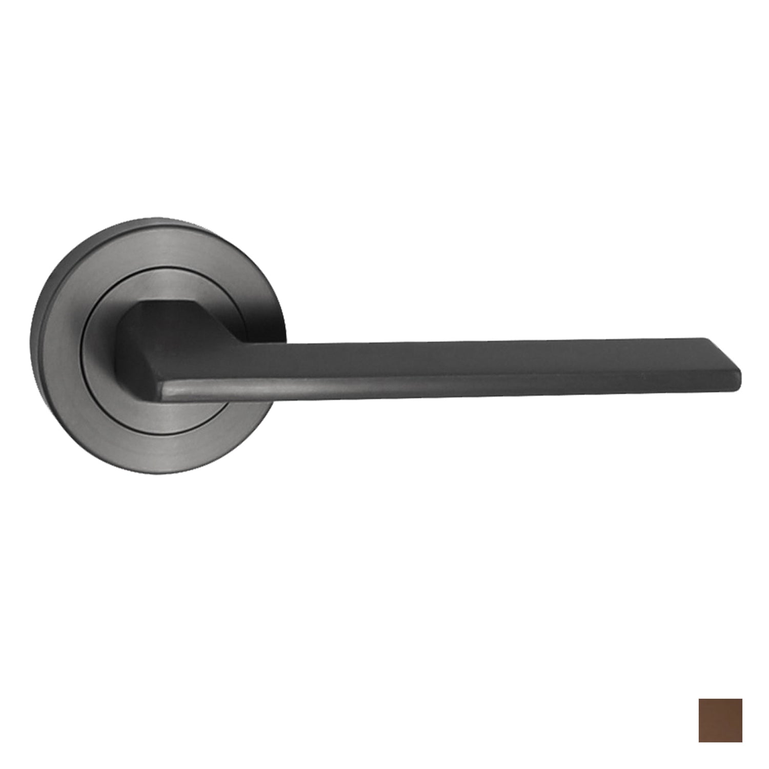 Austyle 325 Door Lever Set On Round Rose Passage/Privacy - Available in Various Finishes