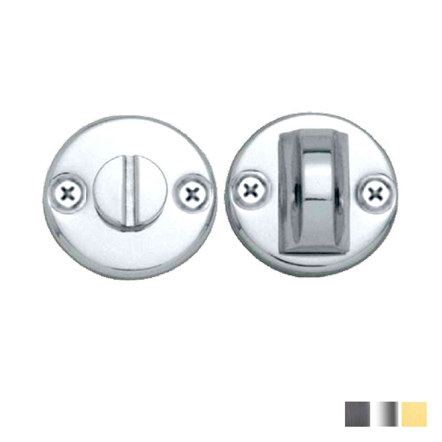 Austyle Round Privacy Turn Snib Visible Fix | Keeler Hardware