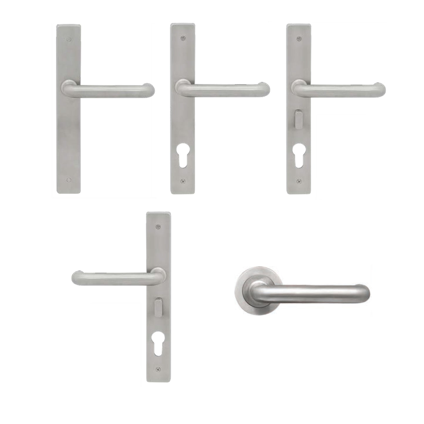 Austyle 316 Marine Grade Door Lever Handles Satin Stainless Steel 42330