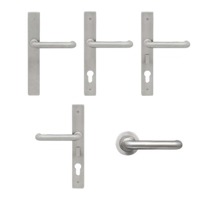 Austyle 316 Marine Grade Door Lever Handles Satin Stainless Steel 42330