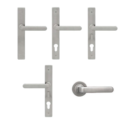 Austyle 316 Marine Grade Door Lever Handles Satin Stainless Steel 42334 - Customise to your needs
