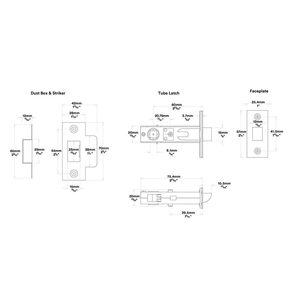 Iver Brunswick Door Lever on Round Rose Inbuilt Privacy Kit 60mm Backset