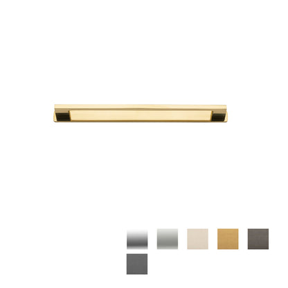 Iver Cali Cabinet Pull with Backplate - Available in Various Finishes and Sizes