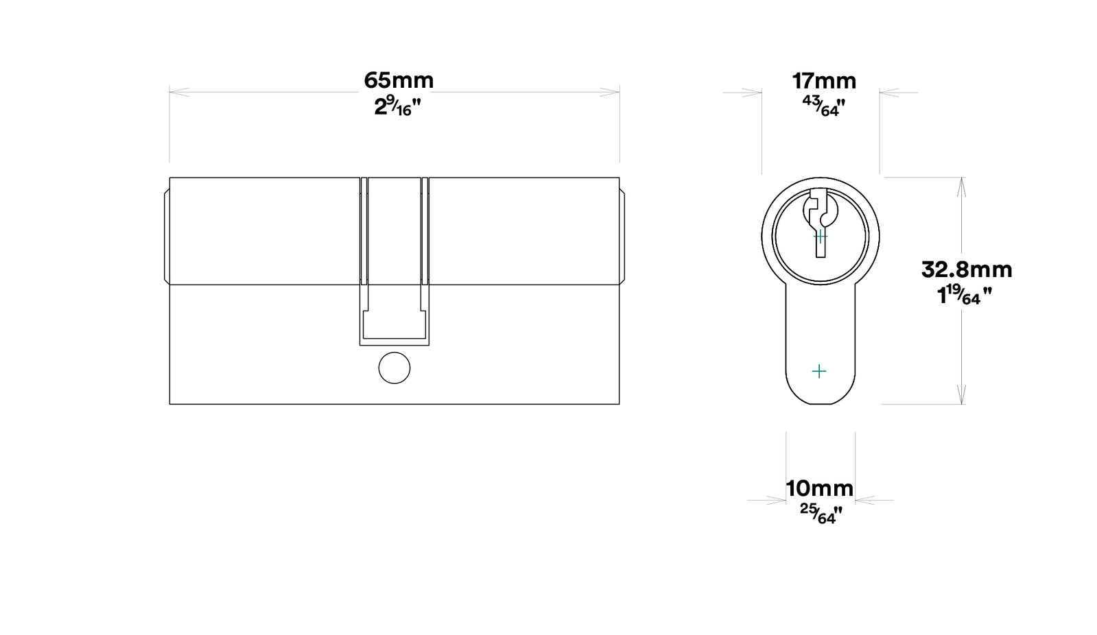 Iver Sarlat Door Lever Handle on Shouldered Backplate Entrance Kit Key/Key