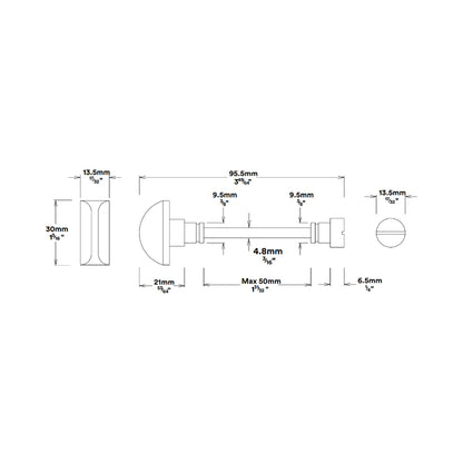 Iver Verona Door Lever on Oval Backplate Privacy Kit with Turn - Available in Various Finishes