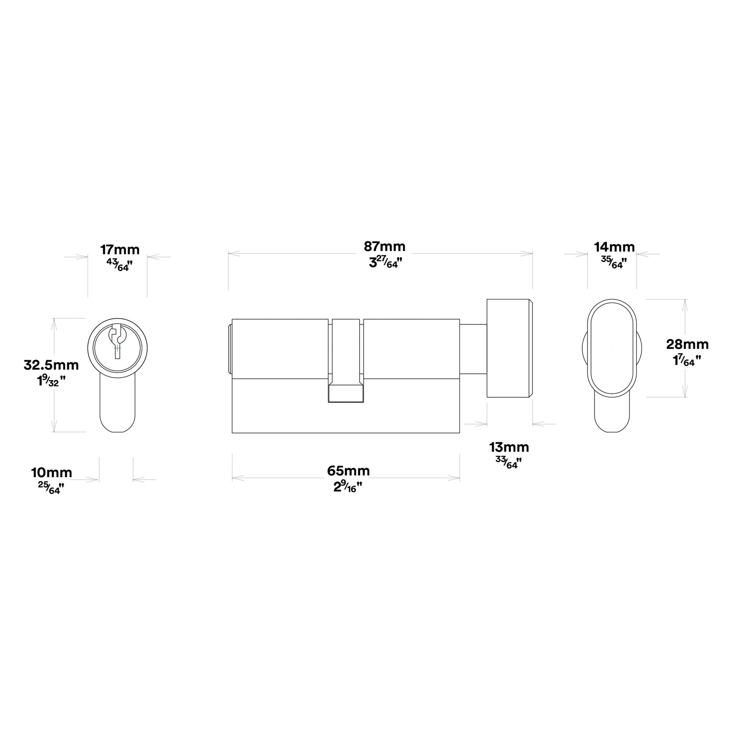 Iver Annecy Door Lever Handle on Stepped Backplate Entrance Kit Key/Thumb