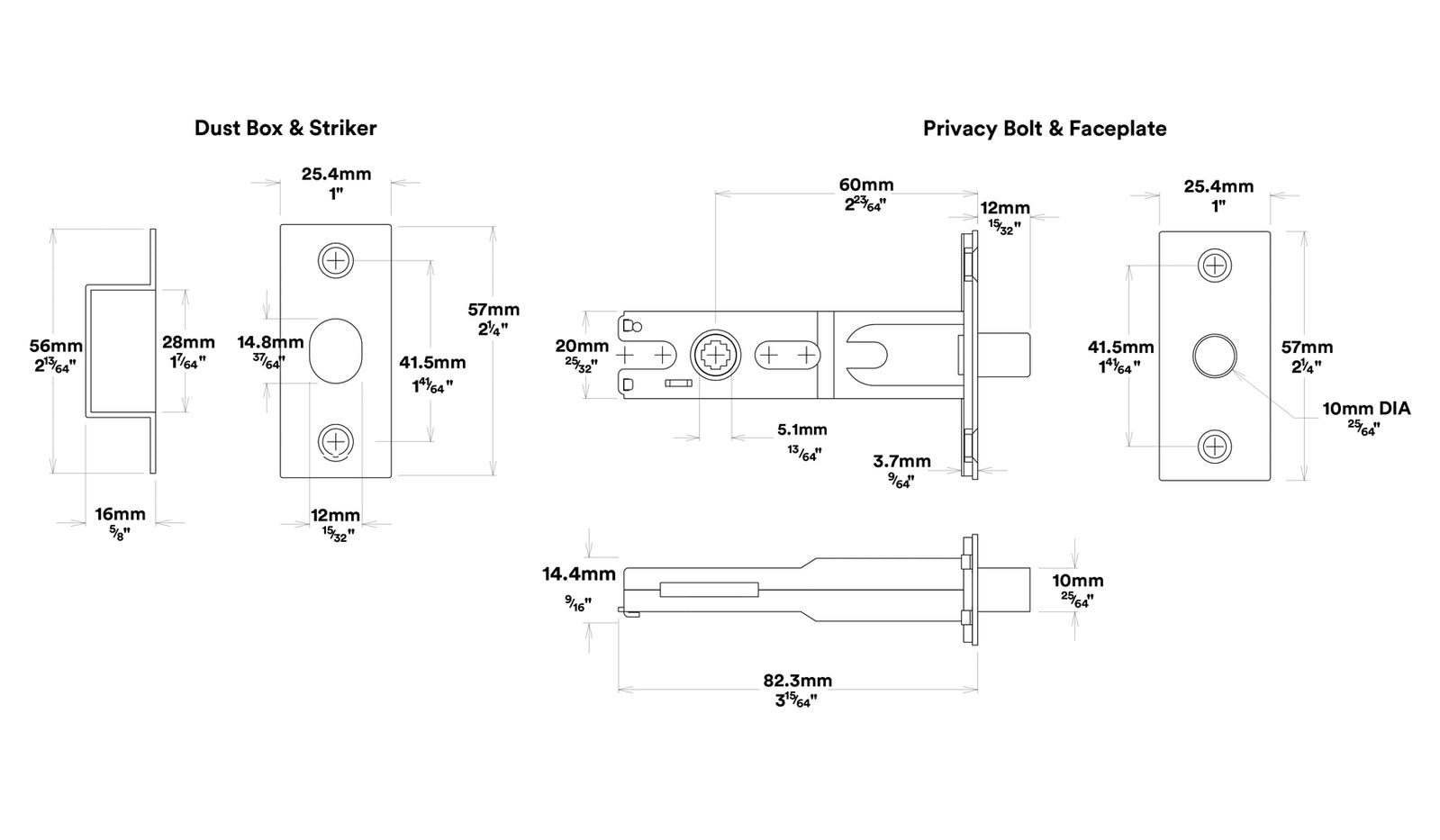 Iver Brunswick Door Lever Handle on Oval Backplate Privacy Kit - Available in Various Finishes
