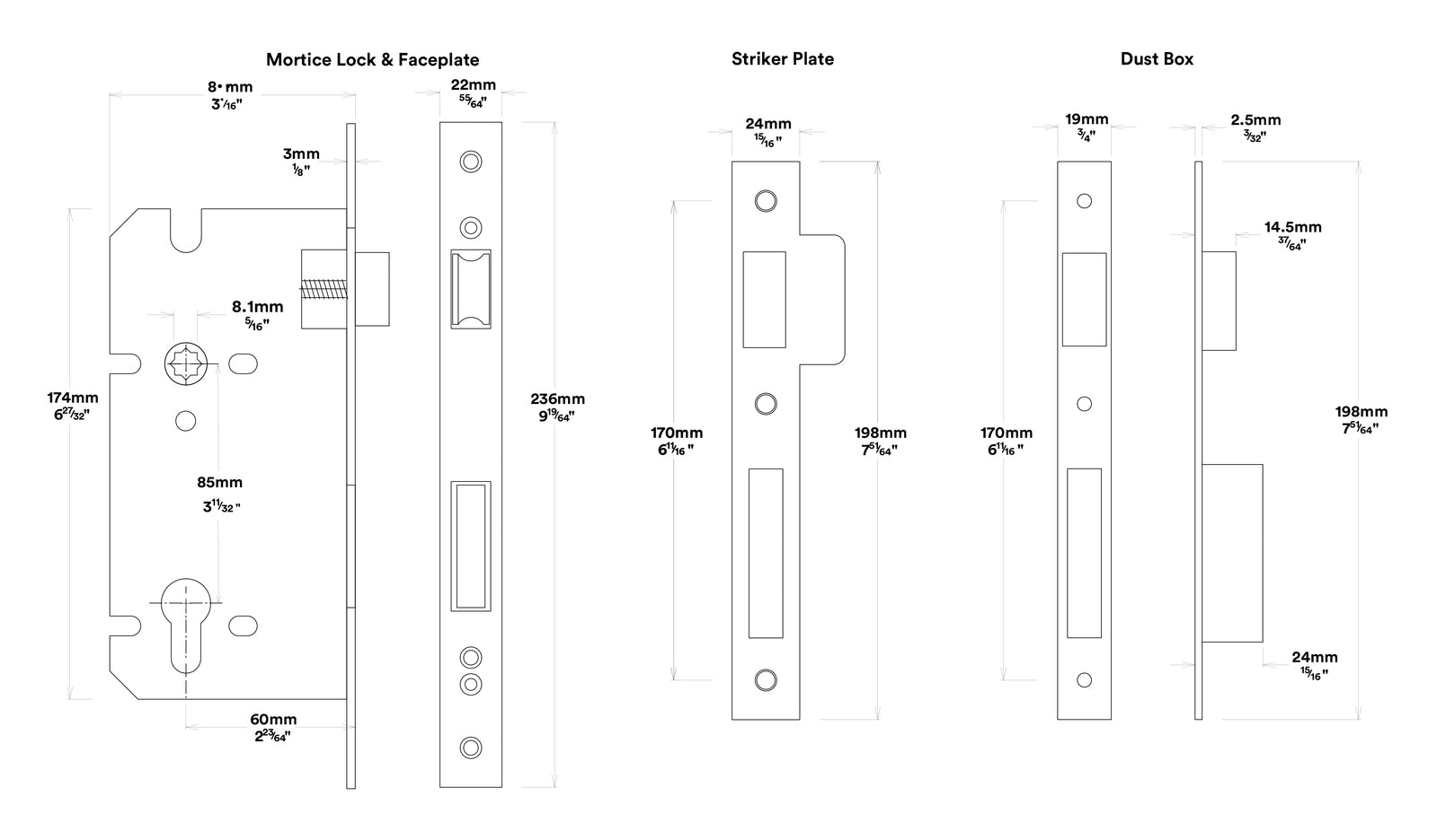 Iver Verona Door Lever on Shouldered Backplate Entrance Kit Key/Thumb
