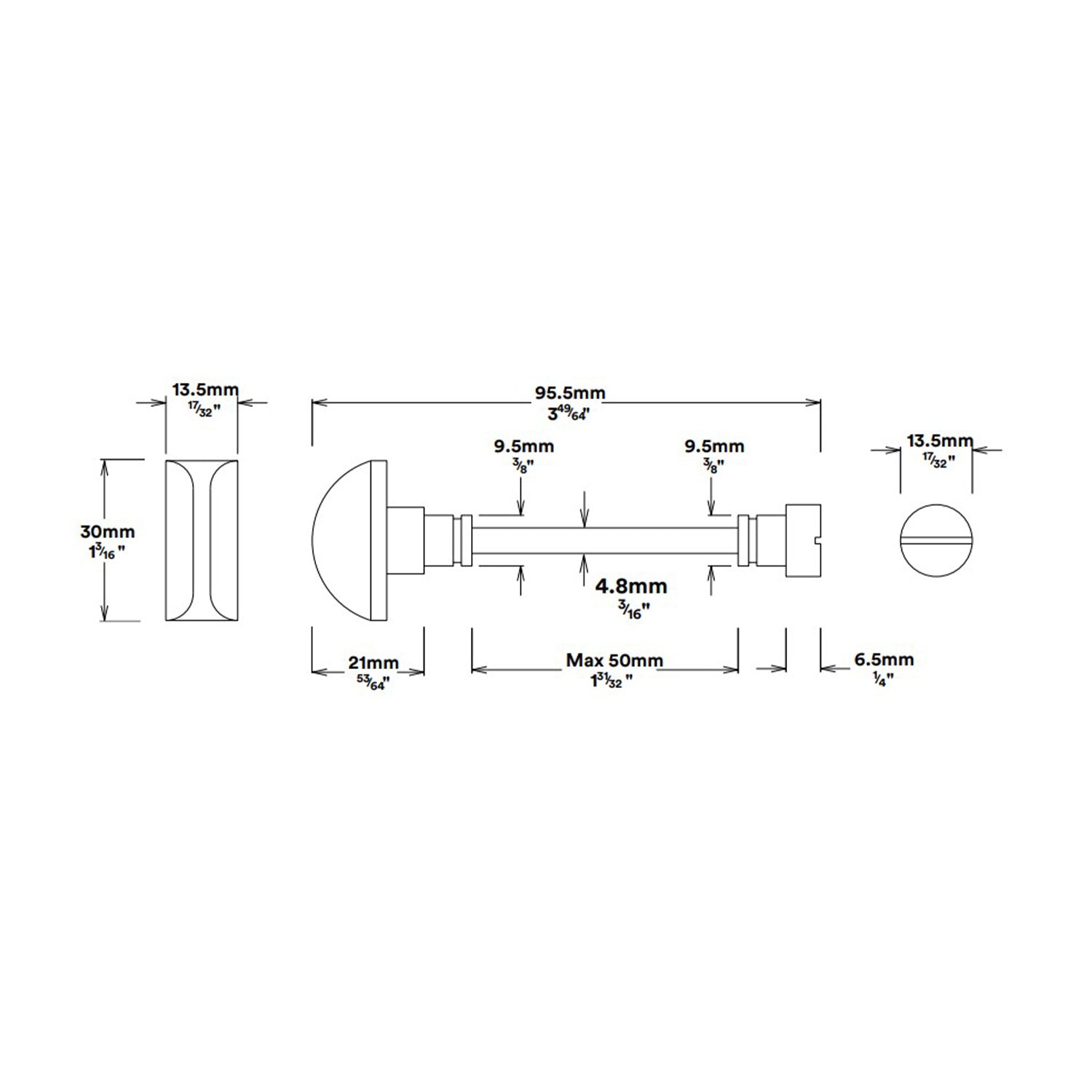Iver Verona Door Lever on Stepped Backplate Privacy Kit with Turn - Available in Various Finishes