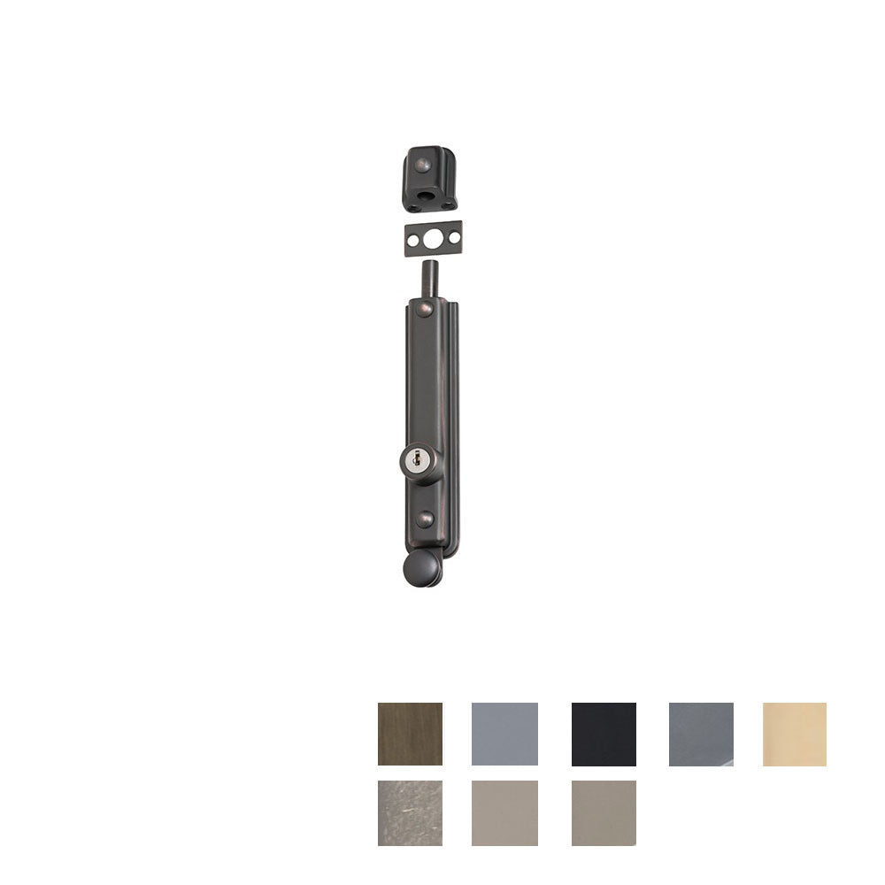Tradco Locking Surface Mount Bolts Key Operated - Available In Various ...