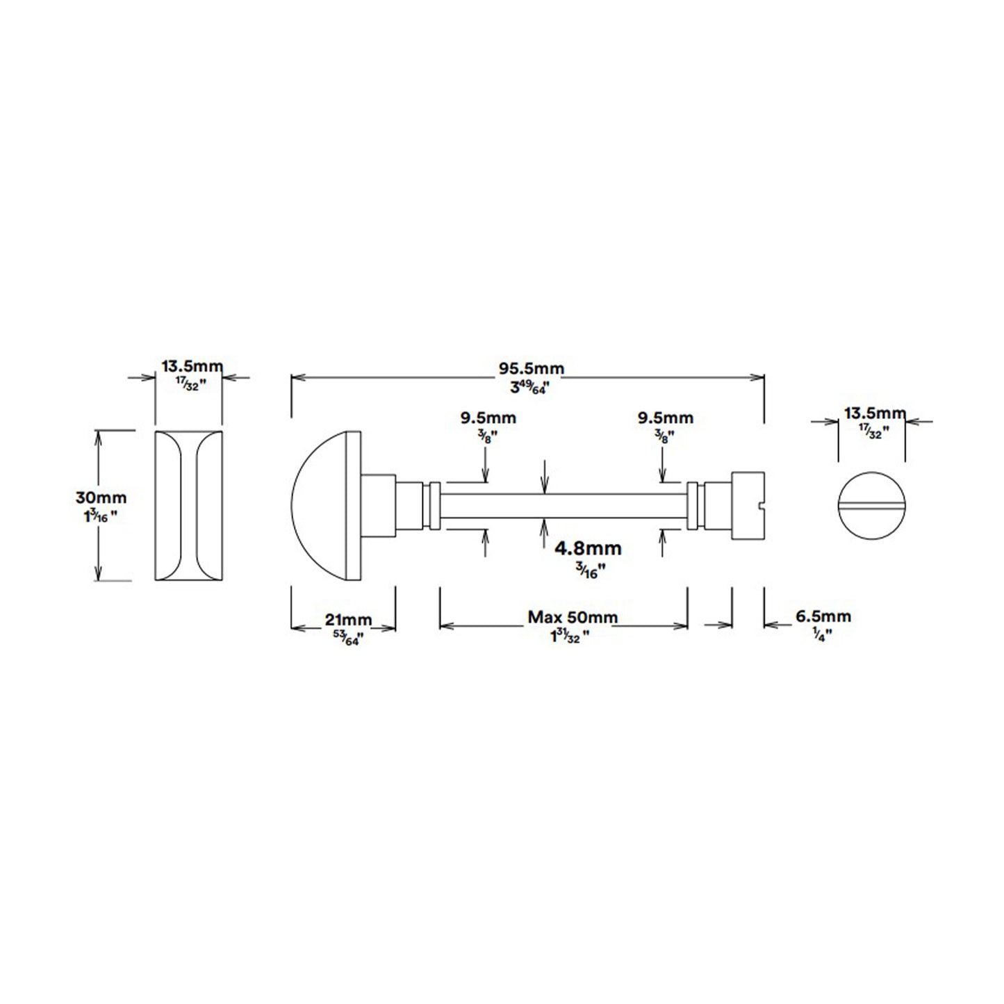 Iver Annecy Door Lever on Stepped Backplate Privacy Kit with Turn - Available in Various Finishes