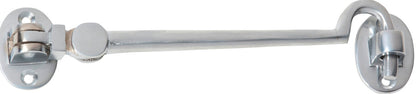 Tradco 1529SC Cabin Hook Satin Chrome 150mm