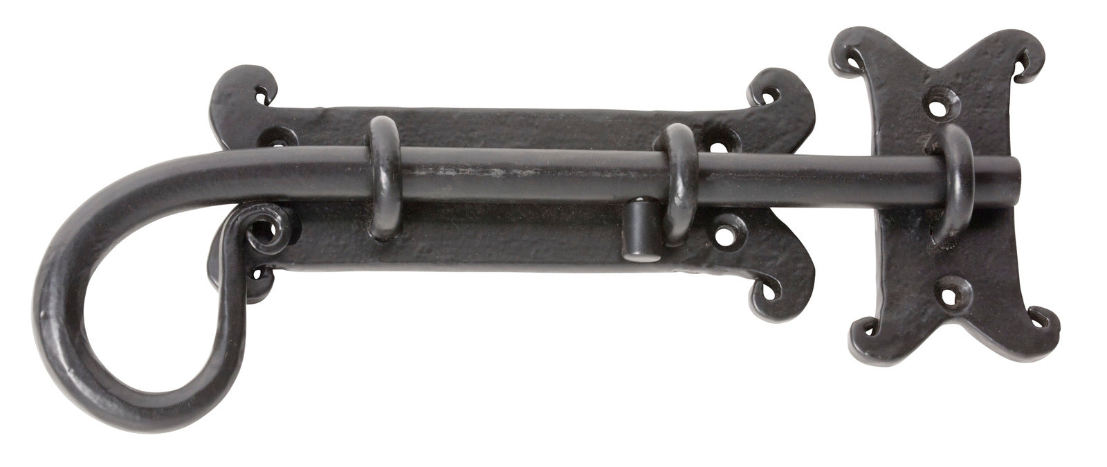 Tradco 1906MB Slide Bolt Iron Matt Black 200mm