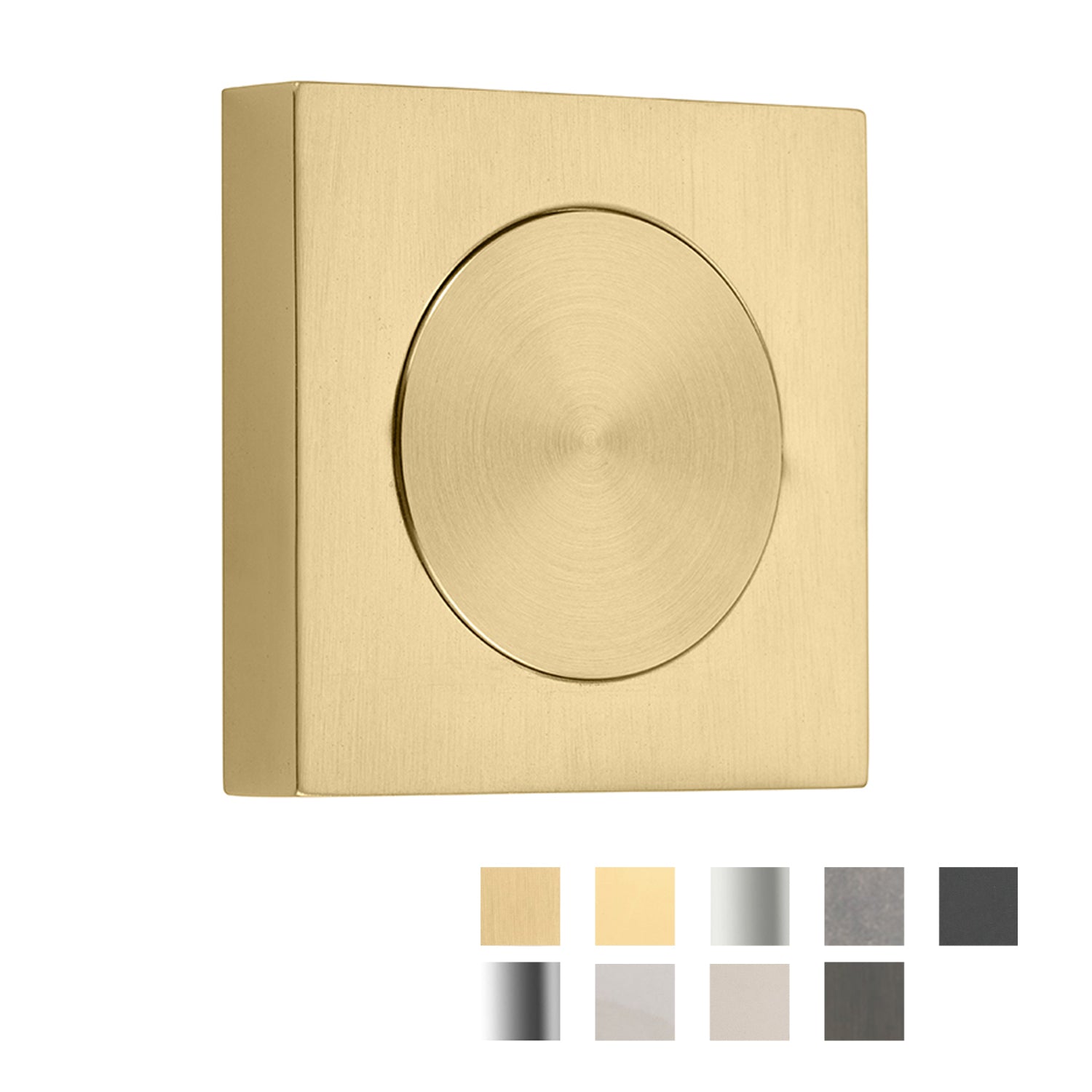 Iver Blank Rose Square - Available in Various Finishes
