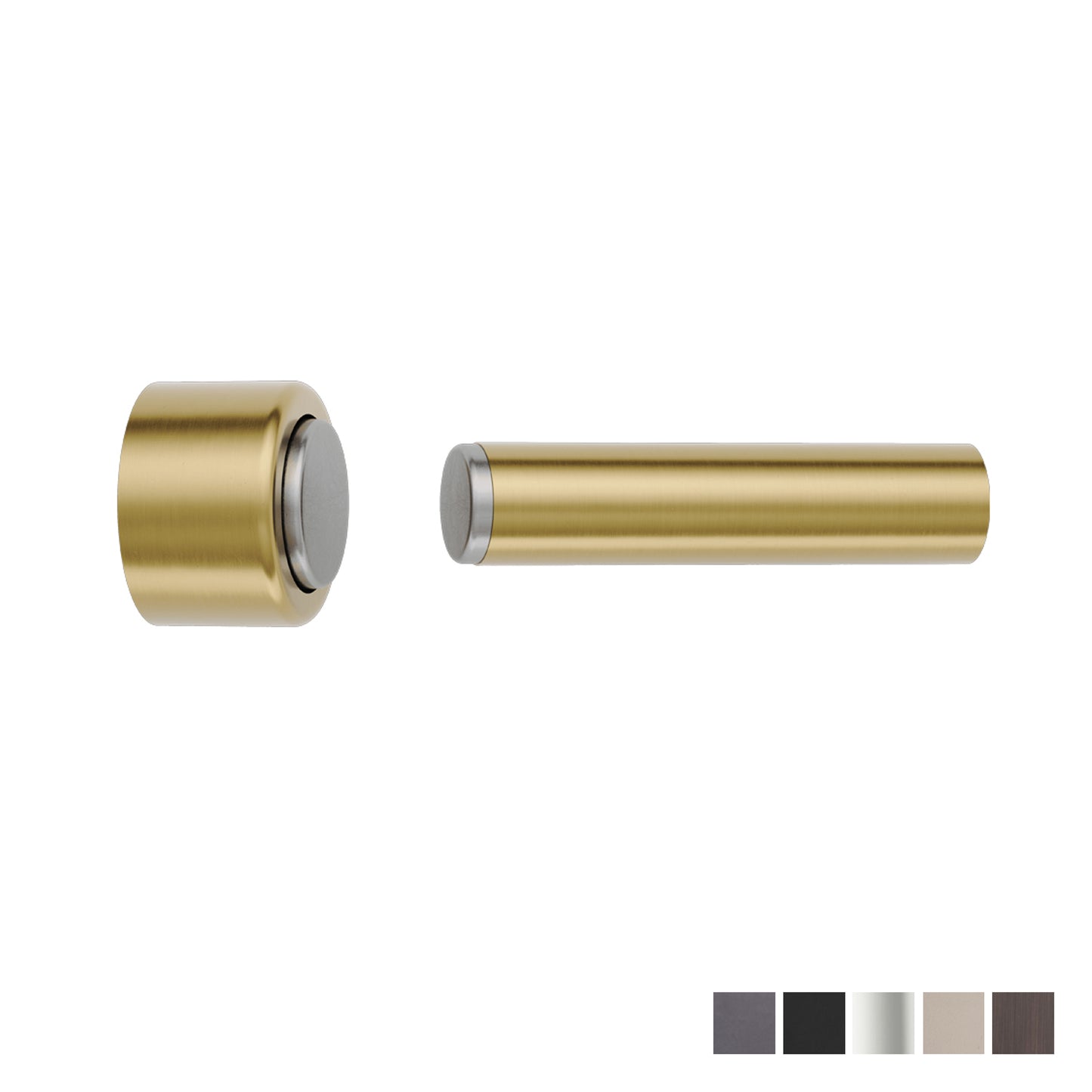 Iver Door Stop Concealed Fix Pencil Magnetic - Available in Various Finishes