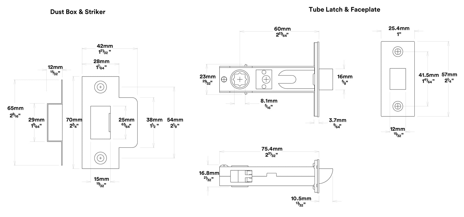 Iver Osaka Door Lever Handle on Round Rose Privacy Kit - Available in Various Finishes