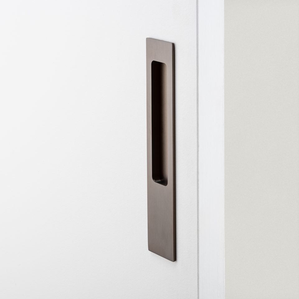 Iver Rectangular Flush Pull - Available in Various Functions and Styles