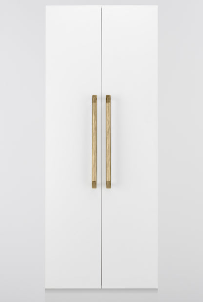 Iver Brunswick Cabinet Pull Handle with Backplate - Available in Various Finishes and Sizes