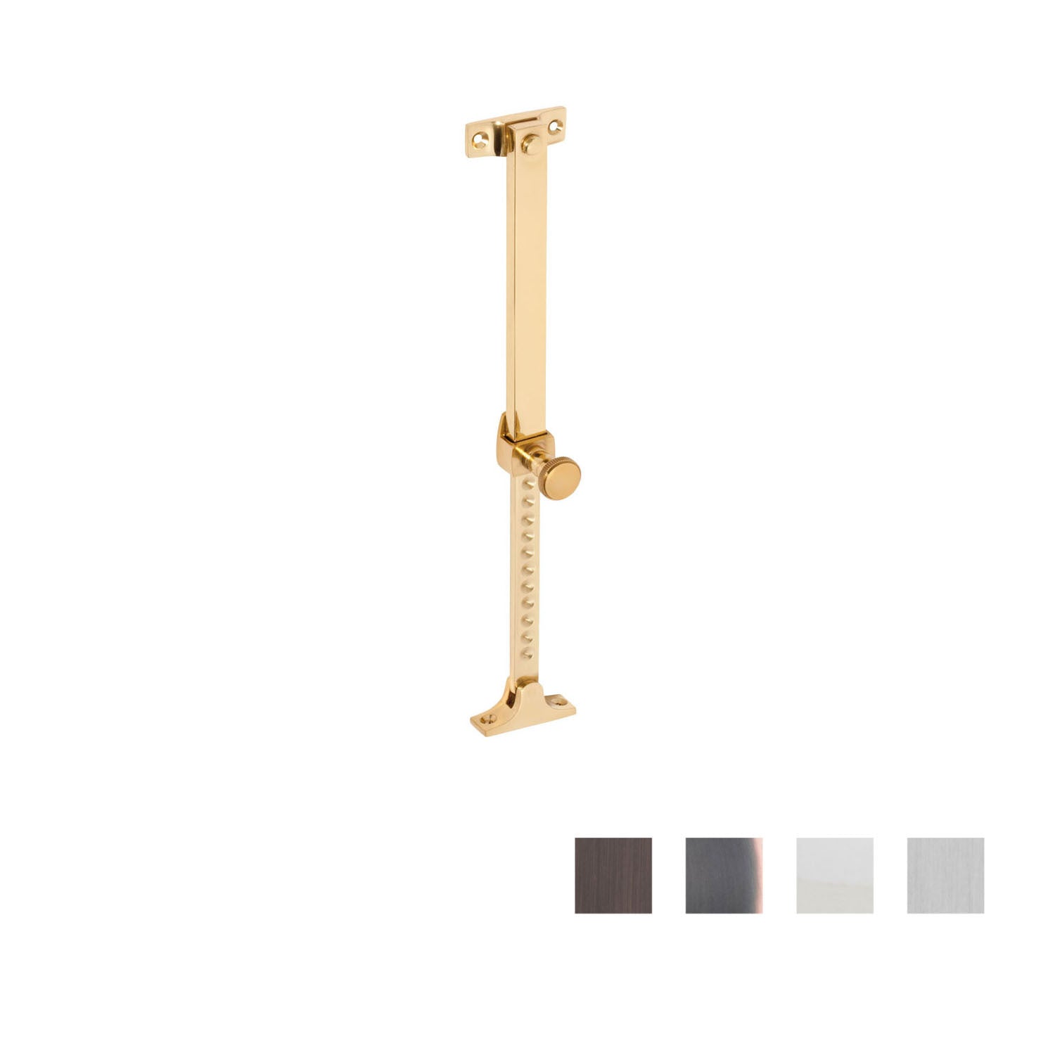 Tradco Telescopic Screw Down Casement Stay - Available in Various Finishes