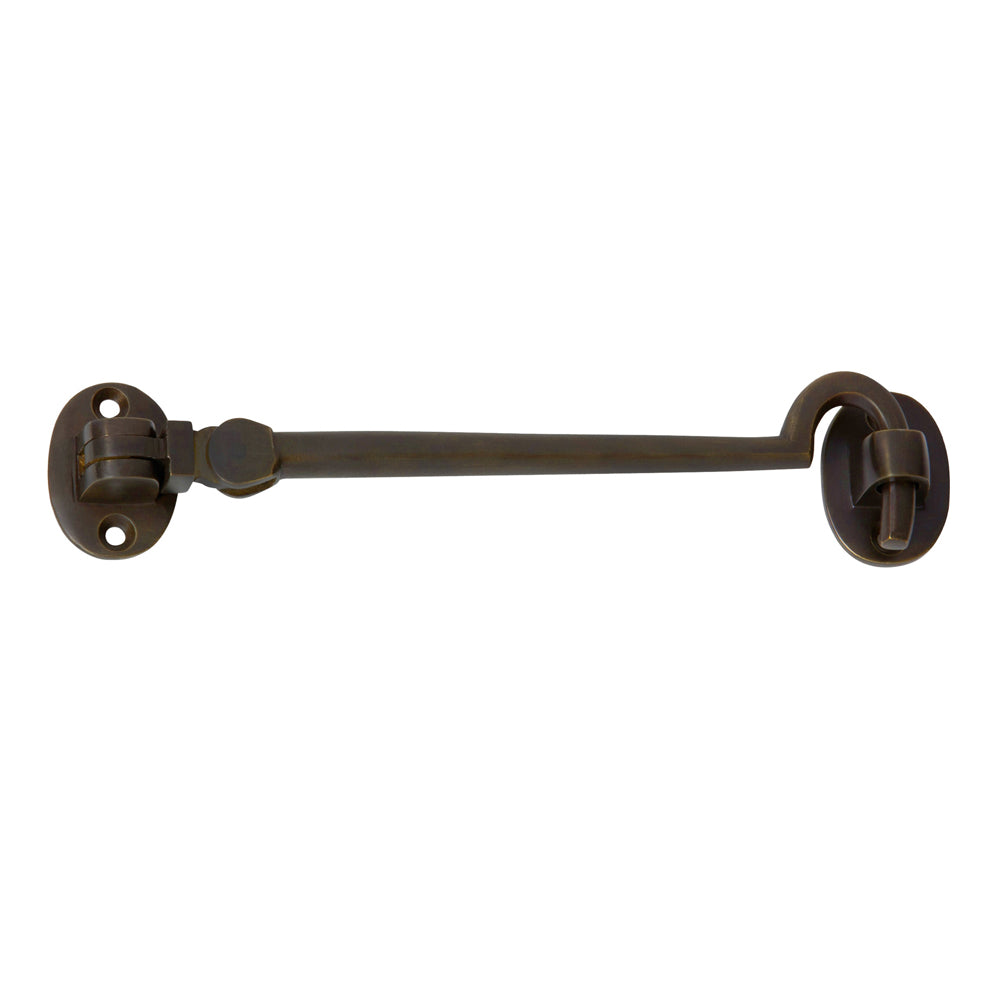 Tradco Cabin Hook Antique Brass 150mm 2356