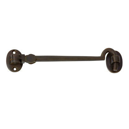 Tradco Cabin Hook Antique Brass 150mm 2356