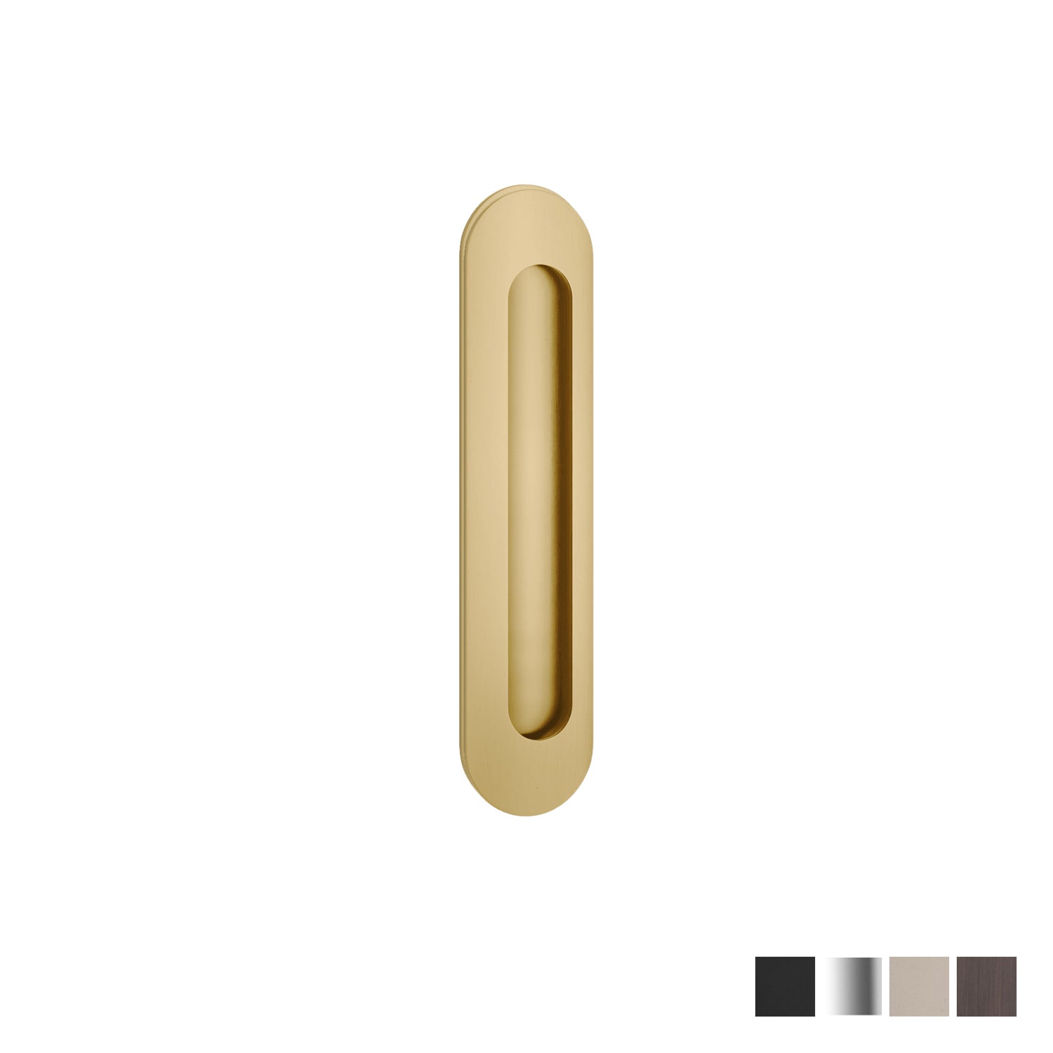 Iver Flush Pull Puerto Flush Pull - Available in Various Finishes