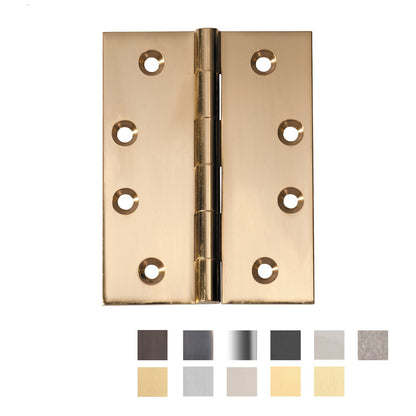 Tradco Fixed Pin Hinge - Available in Various Finishes and Sizes