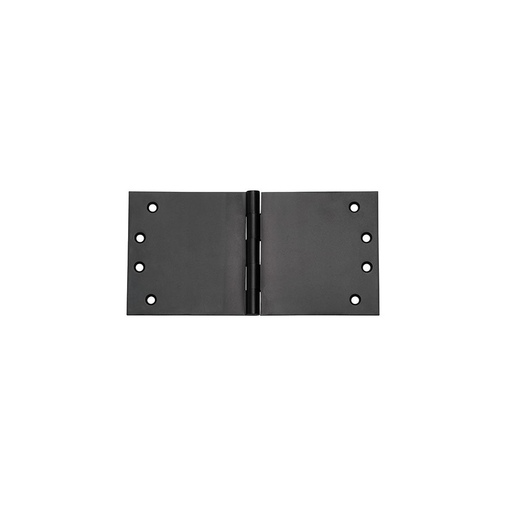 Tradco Broad Butt Hinge Matt Black 200mm x 100mm 2993