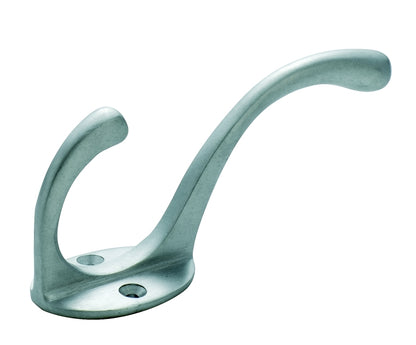 Tradco Hat & Coat Hook Satin Chrome 50mm 3987