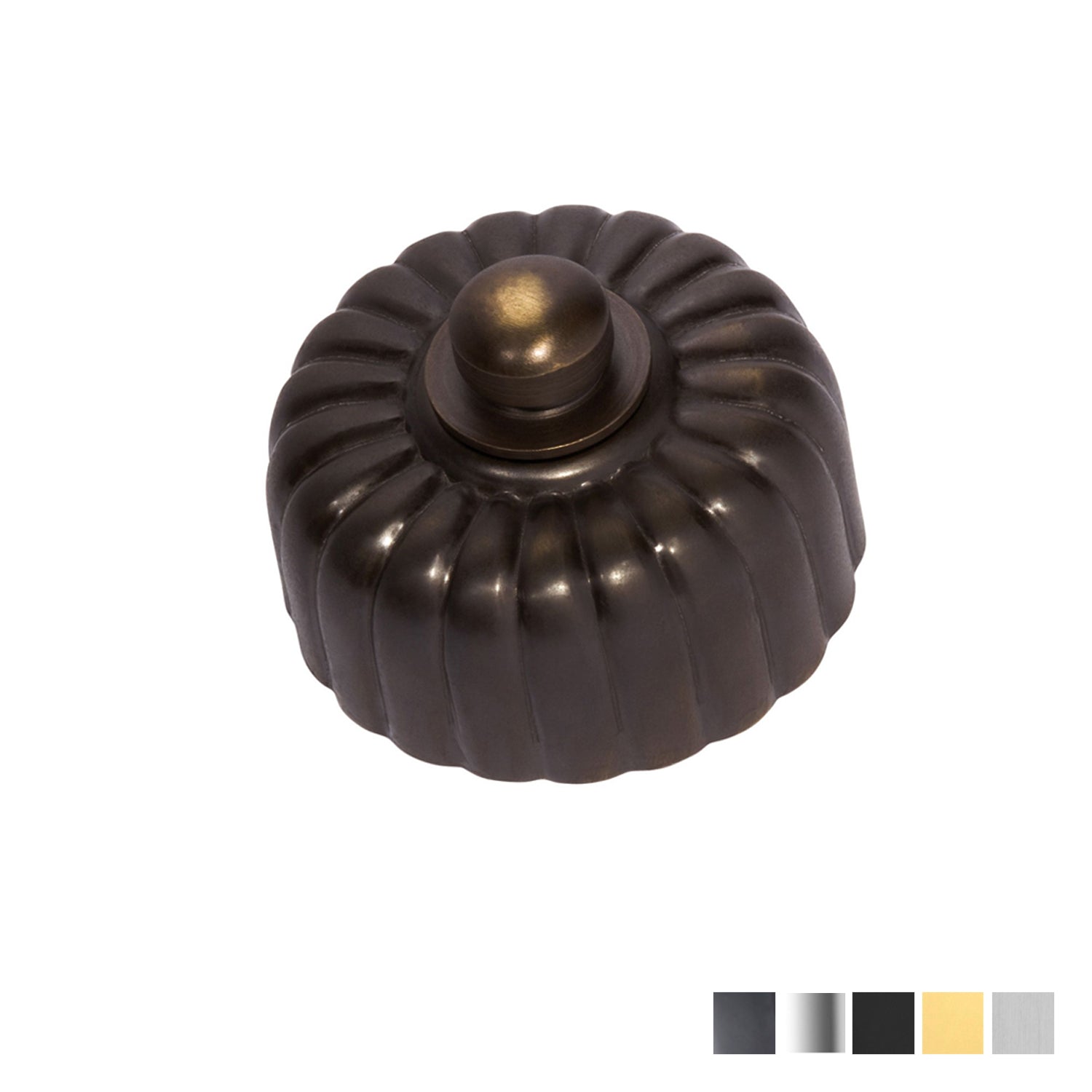 Tradco Fluted Dimmers and Fan Controllers - Available In Various Finishes