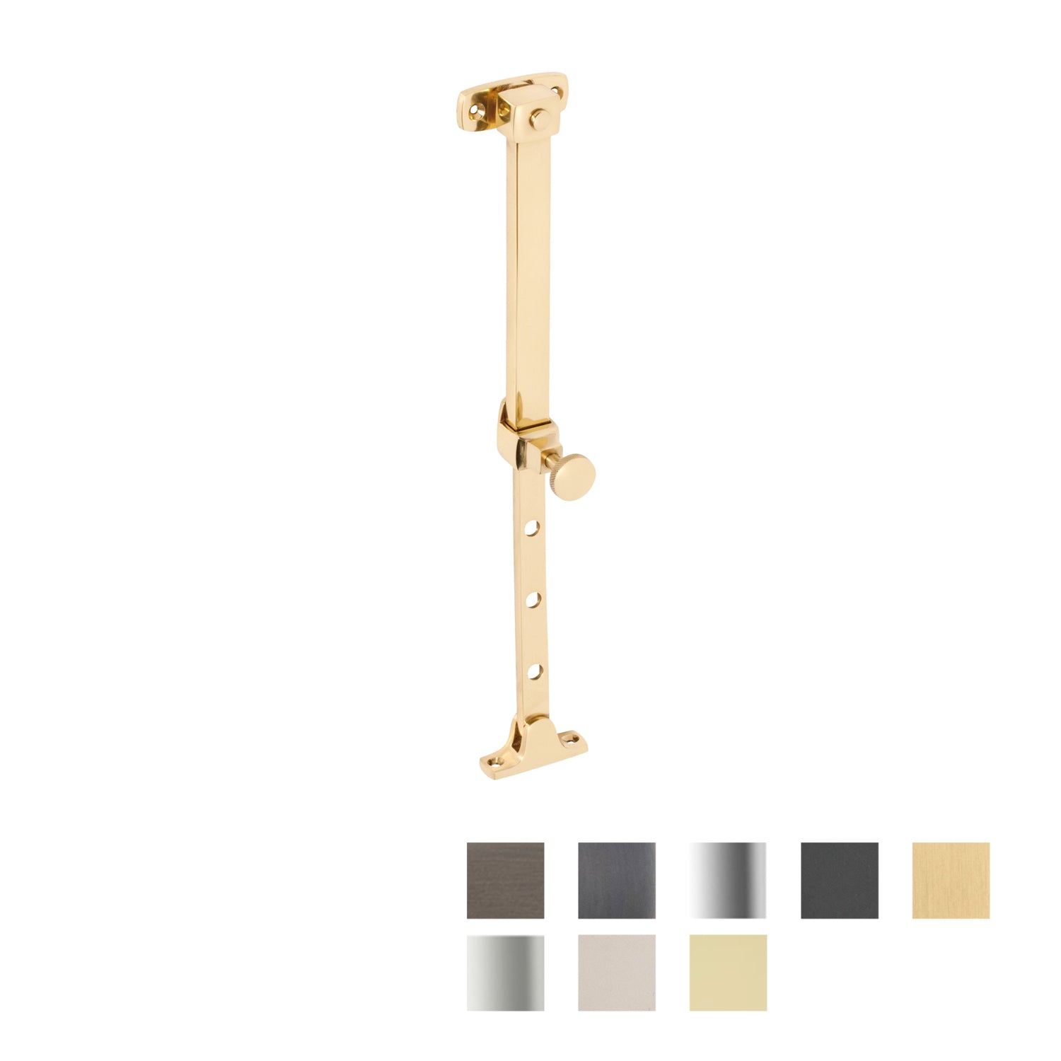 Tradco Telescopic Pin Casement Stay - Available In Various Finishes