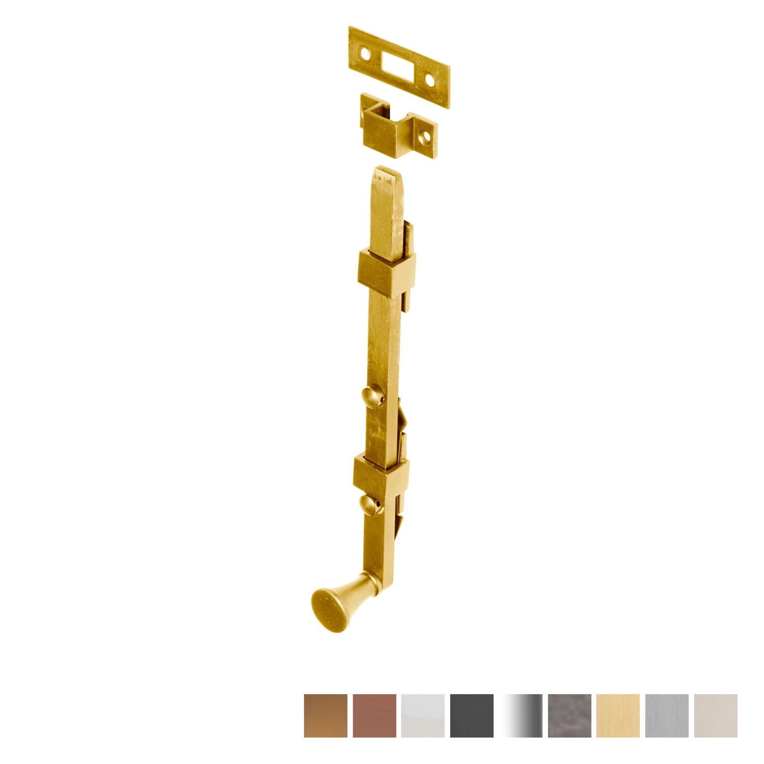 Tradco Panic Bolt 255mm - Available in Various Finishes