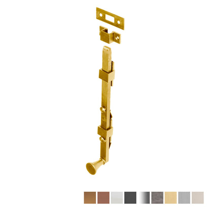 Tradco Panic Bolt 255mm - Available in Various Finishes