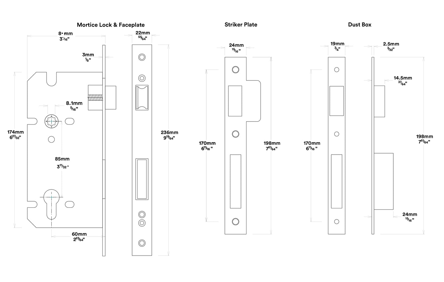 Iver Sarlat Door Lever Handle on Round Rose Entrance Kit Key/Key - Available in Various Finishes