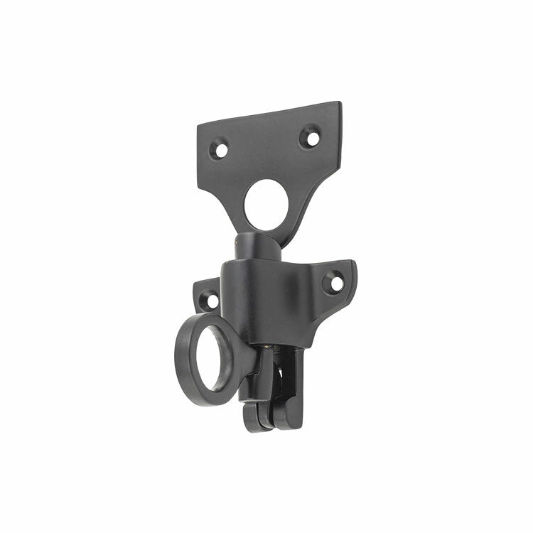 Tradco Fanlight Catch Matte Black 59x50mm 9653