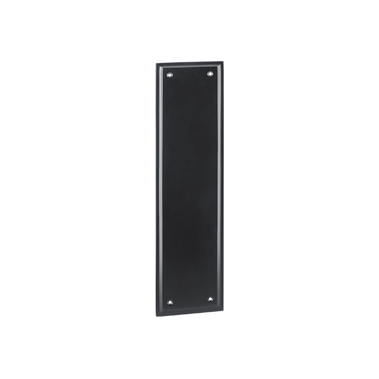 Tradco 9680 Milton Push Plate Matte Black 300x75mm