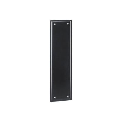 Tradco 9680 Milton Push Plate Matte Black 300x75mm