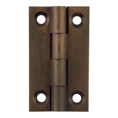 TRA9727|Tradco Fixed Pin Cabinet Hinge Antique Brass - Available in Various Sizes