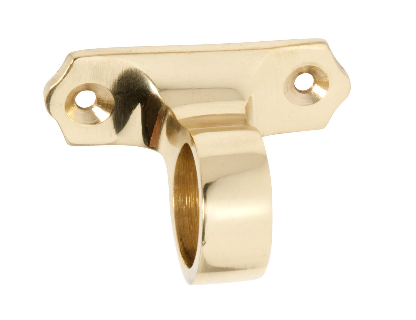 Tradco Sash Eye Offset Polished Brass TD1630