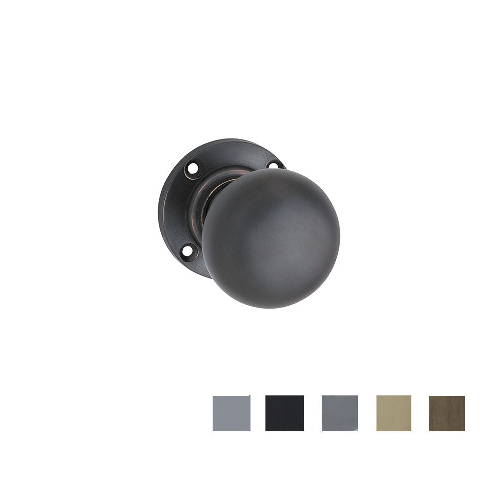 Tradco Victorian Knob on Round Rose - Customise to you Needs