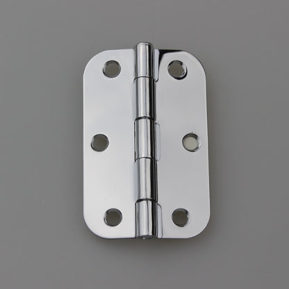 Trio TRB8916LPCP Door Butt Radius Hinge 89x58x1.6mm Polished Chrome