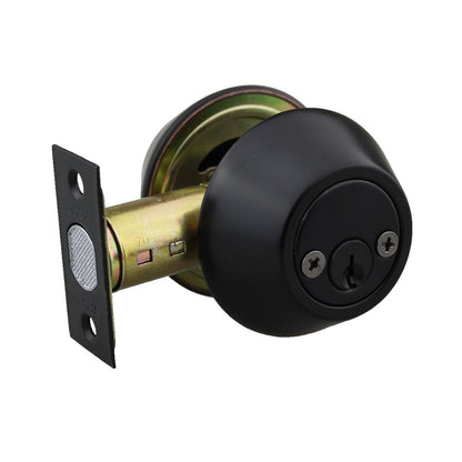 Trio Deadbolt WDB65BL Double Cylinder 60/70mm Matt Black