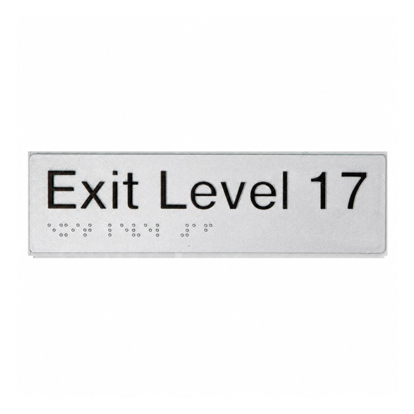 Tim The Sign Man Exit Level Sign - Available in Various Finishes and Level