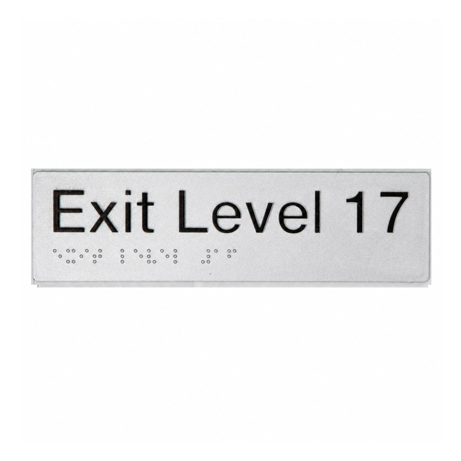 Tim The Sign Man Exit Level Sign - Available in Various Finishes and Level
